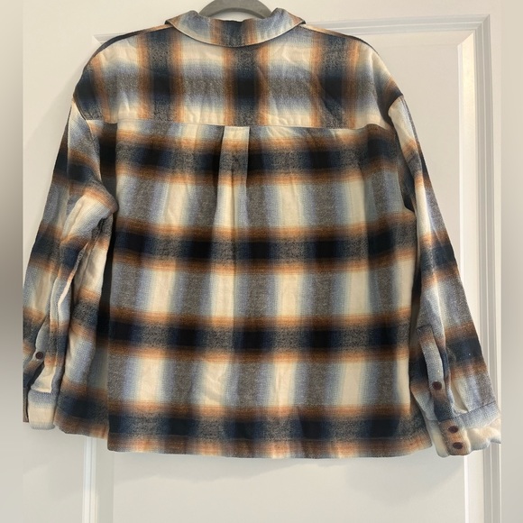 - MADEWELL Flannel Westlake Shirt In Allen Plaid Size Médium - Picture 5 of 13